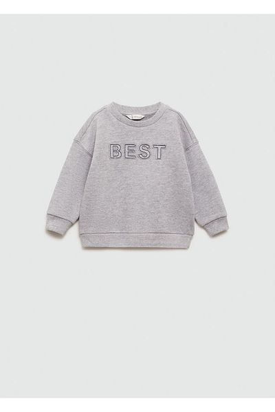MANGO Baby Κεντητό φούτερ