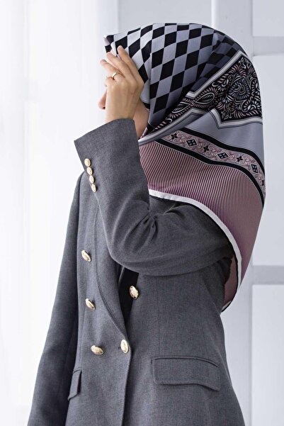 Vissona Tivil sivi prah Svila šal 51334 - 0019 - 0028