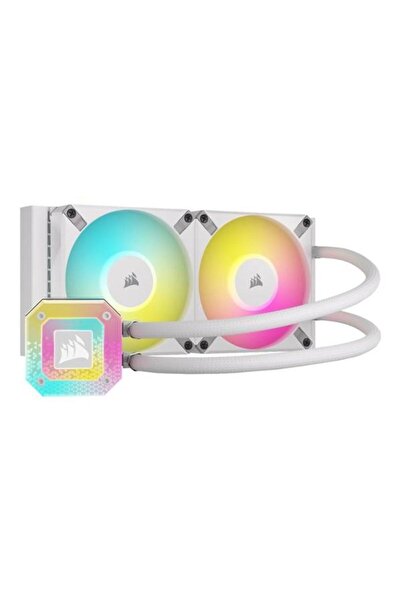 Corsair 240MM H100i Elite Capellix XT CW-9060072-WW RGB SIVI SOĞUTMALI İŞLEMCİ FANI BEYAZ