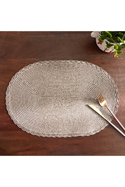 Home Box Miso Oval Polypropylene Placemat - 30x45 cm