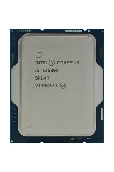 Intel كور i5 12600K 20 ميجابايت 10 كور O/B UHD VGA 1700p 125 وات بدون صندوق +...