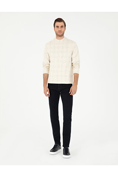 Pierre Cardin Lacivert Slim Fit Jean Pantolon 50295883-VR033