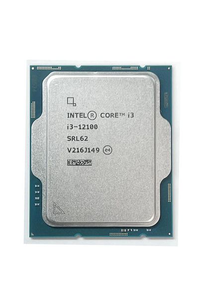 Intel معالج Alder Lake Core I3 12100 Tray 3.3ghz 1700p 12mb (60W) Uhd730 بدون علبة