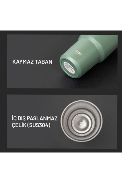 Tyeso Dailyneed Thermos Vacuum Stainless Steel 600 ml Black