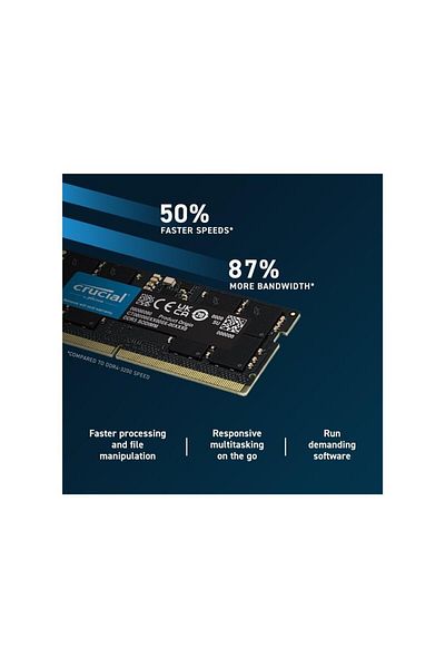 Crucial Crucial 16Gb Ddr5 5600Mhz Notebook Ram - Cl46 Value Ct16G56C46S5
