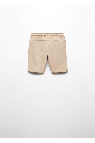 MANGO Kids Σορτς βερμούδα με λάστιχο στη μέση