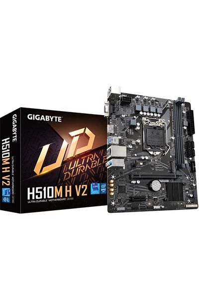 Gigabyte H510M H V2 Socket LGA1200 DDR4 3200 Mhz DVI-D VGA HDMI Motherboard