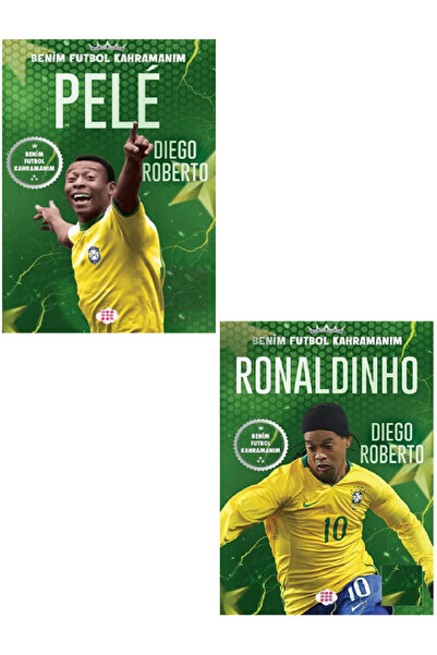 dokuzyayinlari PELE - RONALDİNHO / Benim Futbol Kahramanım ( Büyük Poster - F...