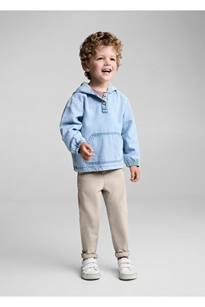 MANGO Baby Cotton chino pants