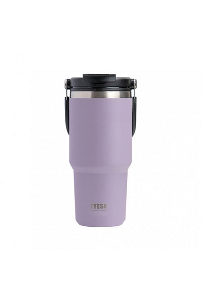 Tyeso Purple 750 ml Vacuum Stainless Steel Thermos - Dailyneed