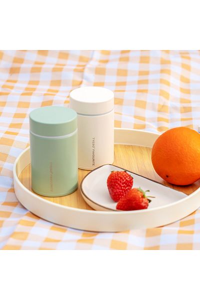 Tyeso Green Gourmet Baby Food Vacuum Thermos - Pocket Size 260 ml
