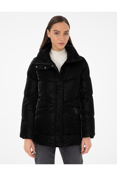 Pierre Cardin Black Coat 50290328 -Vr046