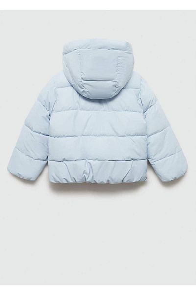 MANGO Kids Anorak căptușit cu blană matlasată