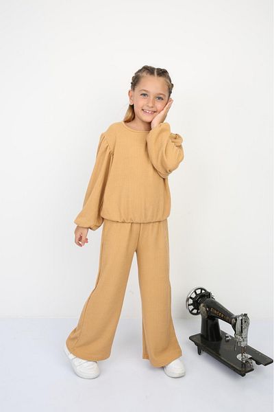 tunays shopping Spanish Leg Girl's Top and Bottom Set