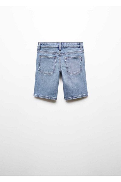MANGO Kids Jeans-Bermudashorts im Slim Fit