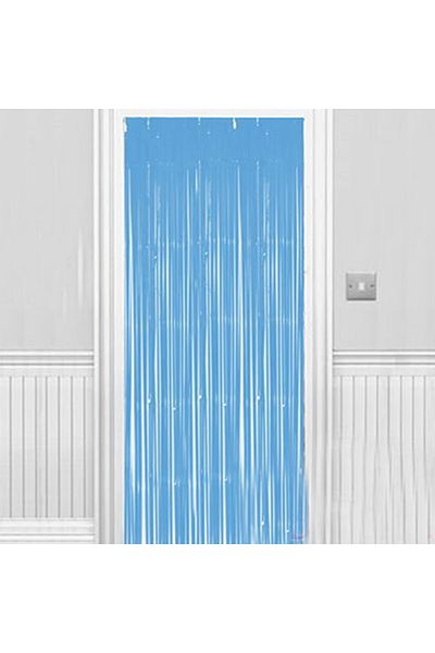 Lina Life Soft Light Blue Color Wall and Door Curtain 100x220 cm