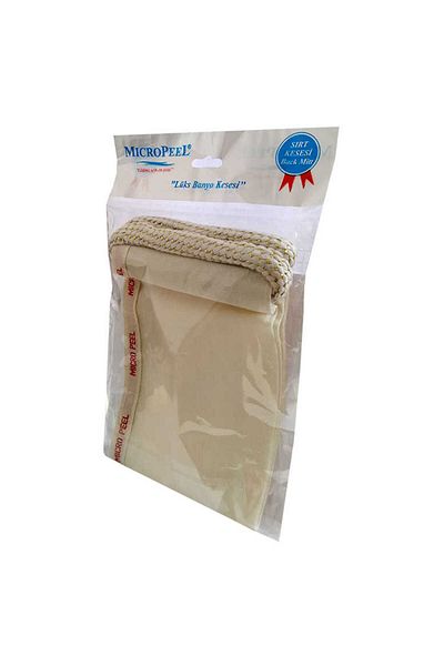 Angoravi Silk Back Scrub White 12X70