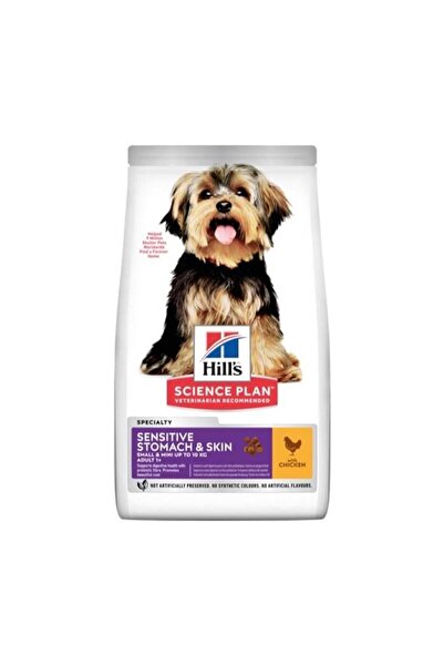Hill's Sensitive Small Breed Adult Dog Food with Chicken 1.5 kg