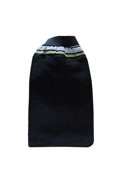 Angoravi Silk Back and Body Pouch Elastic Black 15X27