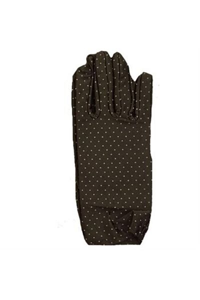 CEKAVE Brown Polka Dot Children's Gloves