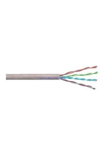HCS H06-00402-DP0 FV0000 4x2x23 CAT6 LSOH رمادي 500 متر U-UTP
