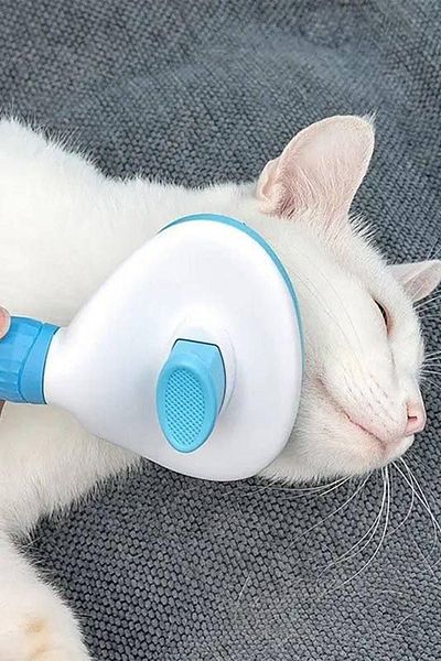 Efege Blue Cat Comb - Hair Collector, Brush Care Products Petshop