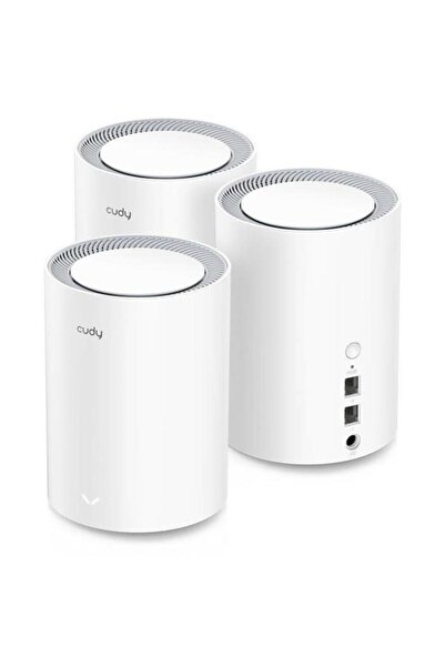 cudy M1800 AX1800 Dual Band EV Ofis Tipi Mesh Router 3-lü paket