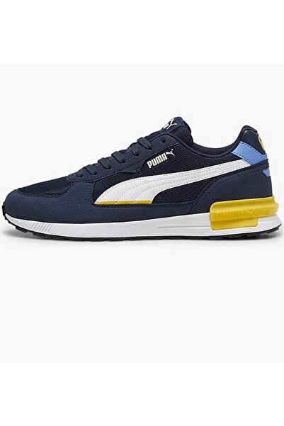 Puma 380738 50 Graviton Men's Sneakers Navy Blue Yellow
