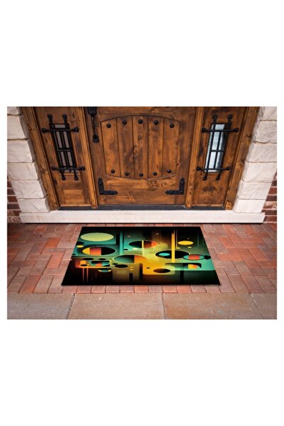 Home سجادة أرضية خارجية بتصميم هندسي بطباعة ثلاثية الأبعاد 100