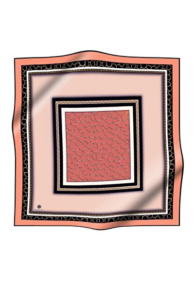 Vissona Tivil Ipek Eşarp 17147-0016-0001 Nar Çiçeği