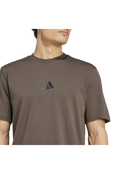 adidas Ανδρικό μπλουζάκι προπόνησης Lk Dy Lk Pnt - IW0138 Καφέ