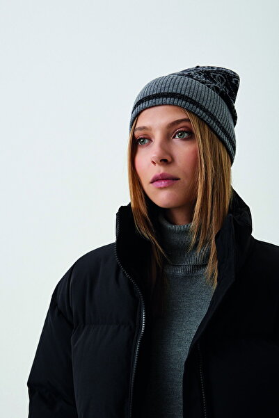 Guess Logo Baskılı Bere