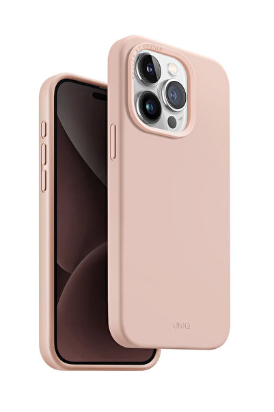 UNIQ Better By Design حافظة آيفون 15 برو من سلسلة Lino Hue ميزة Magsafe (MagC...