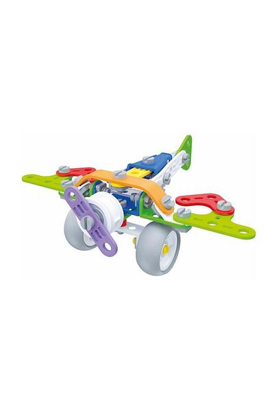 BilfolD 100 Pieces Plug-in - Vehicle 3in1 Build Technic