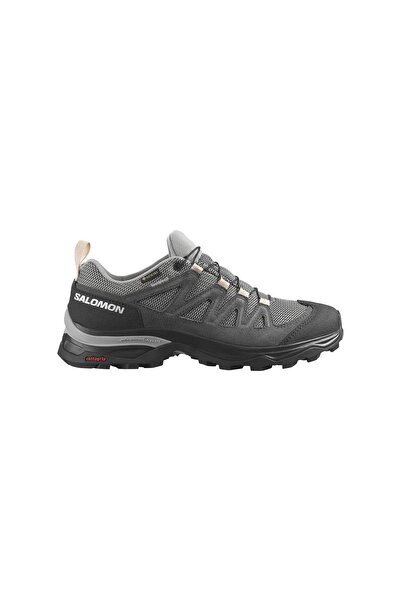 Salomon 471824 X Ward Leather Goretex Outdoor Ayakkabı GRİ