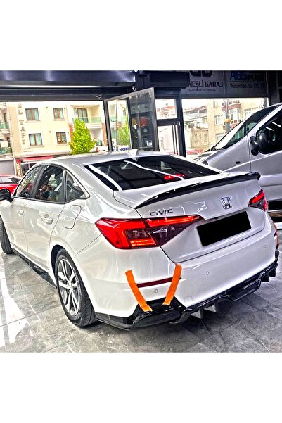 Genel Markalar Honda Civic FE 2022+ Parlak Siyah Plastik Difüzör