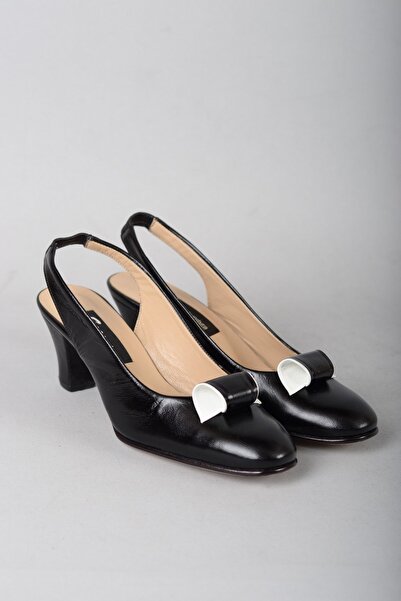 SEÇ KUNDURA Select 0822 genuine leather special production women's shoes black