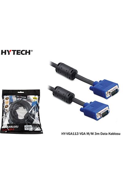 Hytech HY-VGA113 VGA M-M 3m Data Cable
