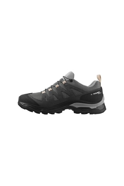 Salomon 471824 X Ward Leather Goretex Outdoor Ayakkabı GRİ