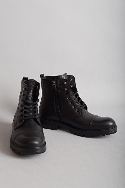 SEÇ KUNDURA SEÇ 720 ΓΝΗΣΙΟ ΔΕΡΜΑ ΑΝΔΡΙΚΕΣ ΜΠΟΤΕΣ ΜΑΥΡΕΣ