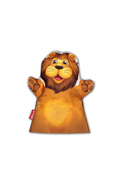 Tox Ena Lion Wild Animals Felt Hand Puppet T131, Educational Toy