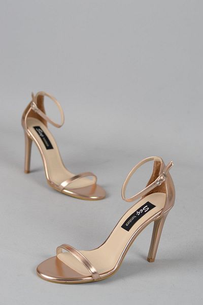 SEÇ KUNDURA Pantofi cu toc Rose SEÇ 344 cu o singură curea - 11 cm