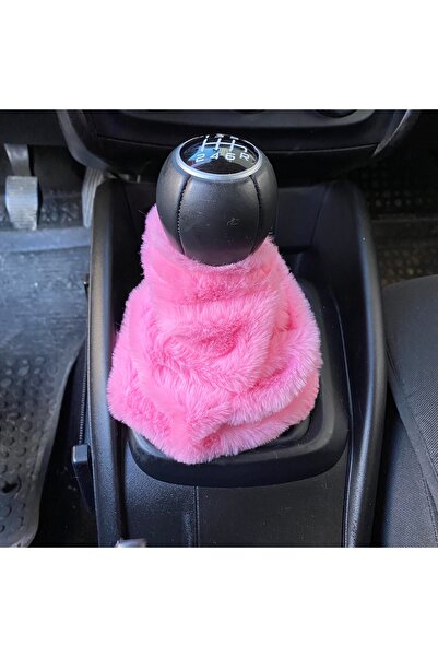 Oto Aksesuarcım زخرفة ناعمة من القطيفة جير جيتر جير شيفت كاندي بينك