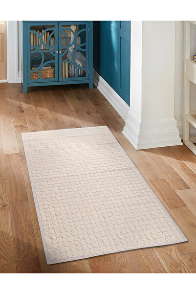 WOOF HOME Koton Bukle Kilim Lateks Taban 50x80/60x100/80x120/80x150/120x180/160x240