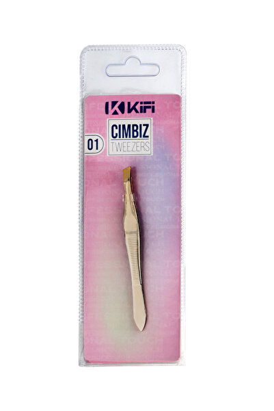 Kifi Eğik Uçlu Gold Cımbız 01