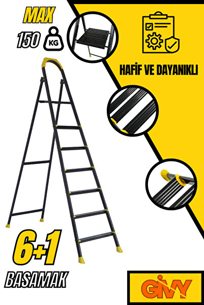 GİVY Ev Tipi 6 1 Merdiven Hardy Hafif Ve Dayanıklı