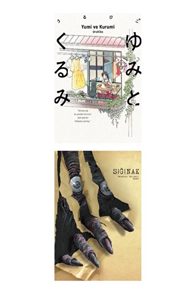 Kayıp Kıta Yayınları Yumi ve Kurumi / Sığınak Manga Seti (2 KİTAP)