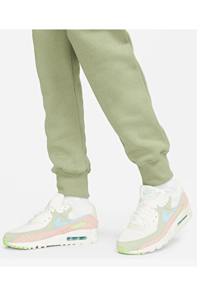 Nike Phoenix  fleece high rise womens sweatpants kadın yüksek belli polarlı yeşil eşofman altı dq5688