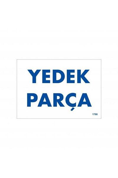 Angoravi Spare Part Warning Sign 17.5x25 CODE:1788