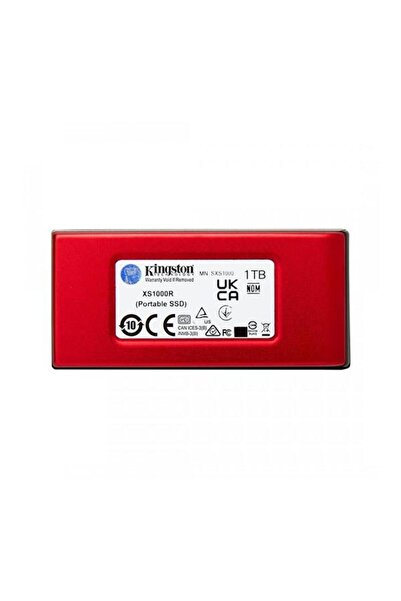 Kingston 1TB XS1000 SXS1000R/1000G USB 3.2 HARİCİ SSD DİSK KIRMIZI